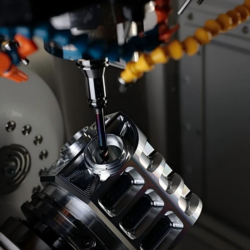 CNC machined part